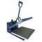 Silhouette White Cameo 5α Alpha w/ 15" x 15" Navy Heat Press & Siser HTV